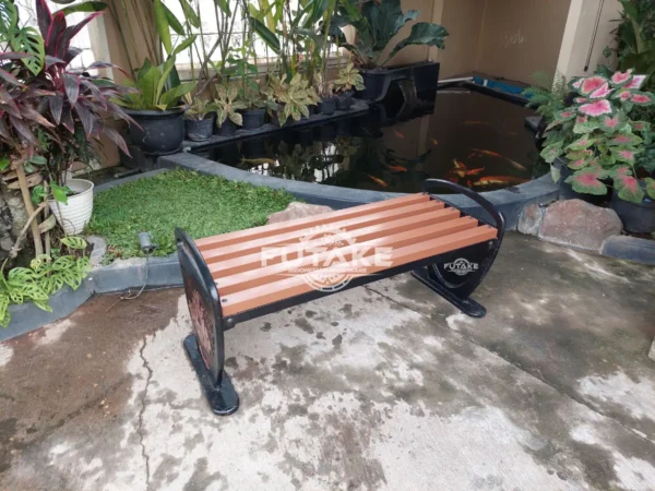 kursi taman custom tanpa sandaran