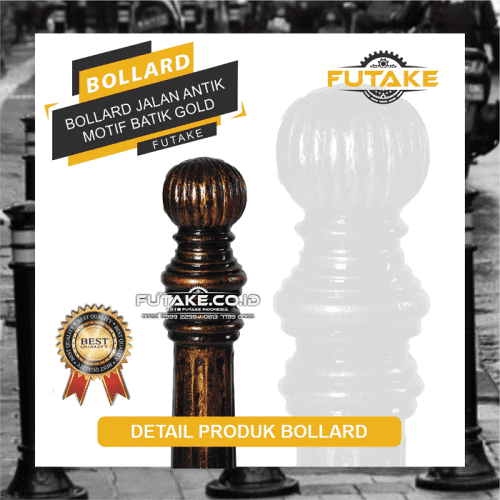 BOLLARD-JALAN-ANTIK-MOTIF-BATIK-GOLD-MP-WTB-6-500x500