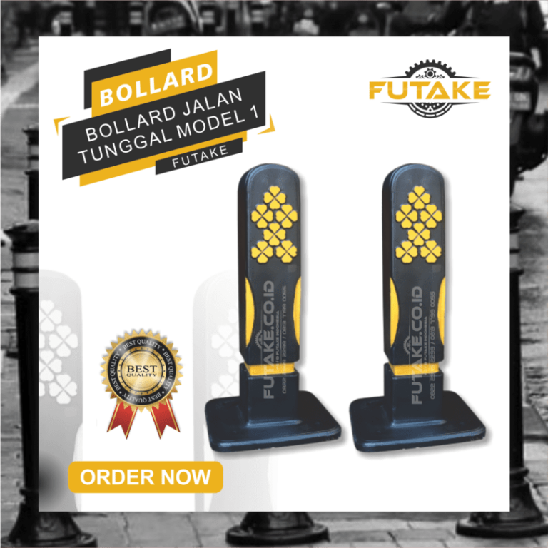 bollard jalan tunggal model 1