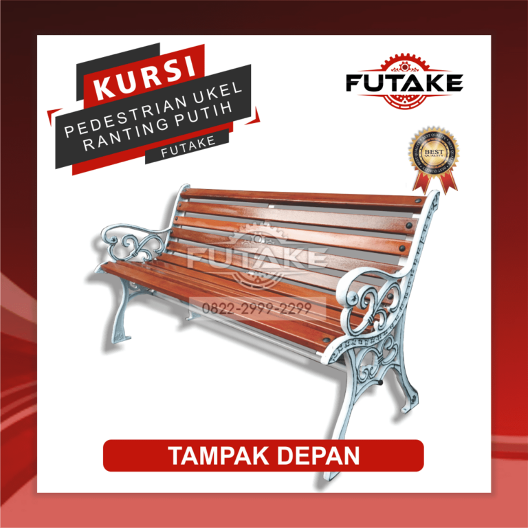 kursi pedestrian ukel ranting putih