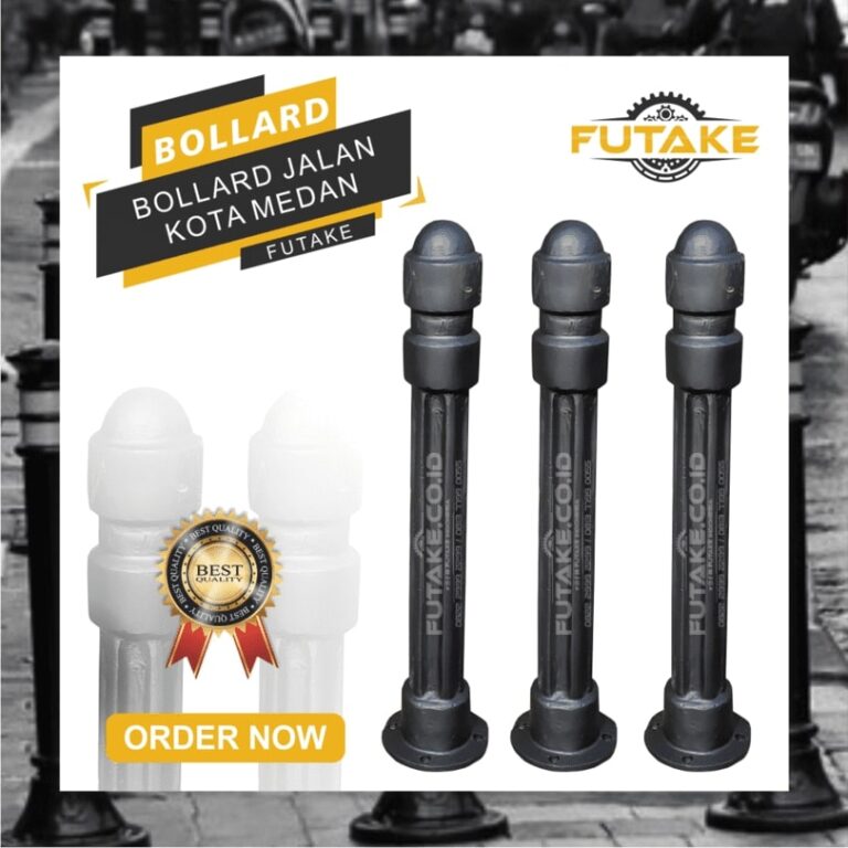 bollard jalan kota medan 2