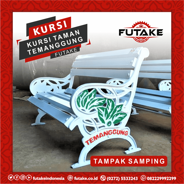 kursi pedestrian antik temanggung