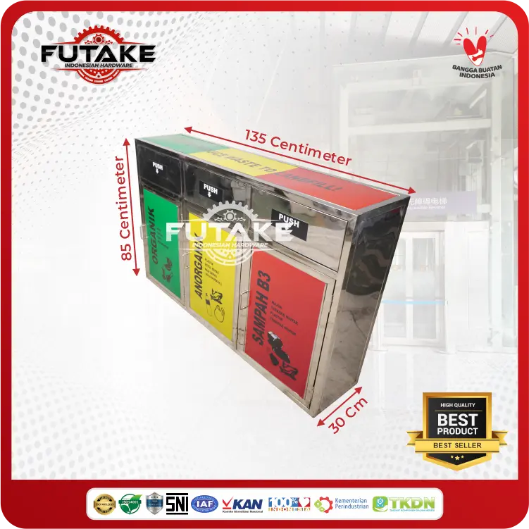 tampilan-samping-tempat-sampah-stainless-3-in-1-indoor