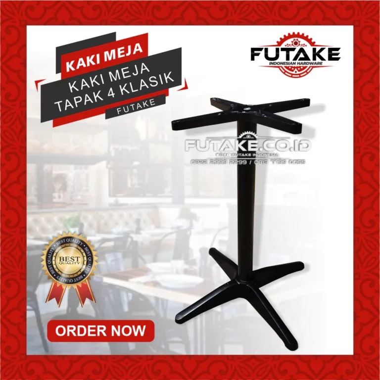 kaki meja tapak 4 klasik 2