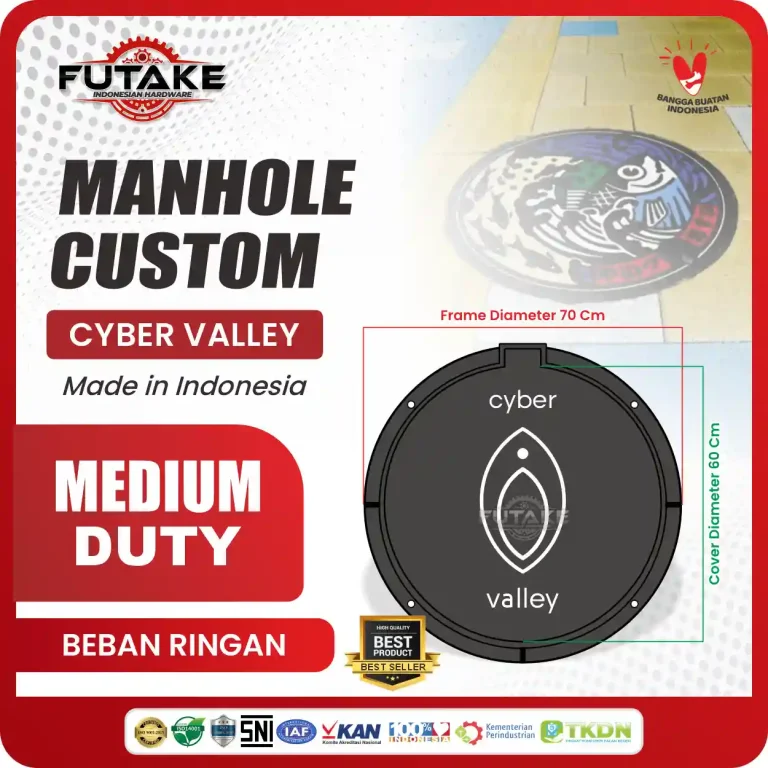 Manhole Cover Cyber Valley