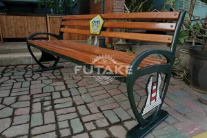 kursi taman custom logo kota