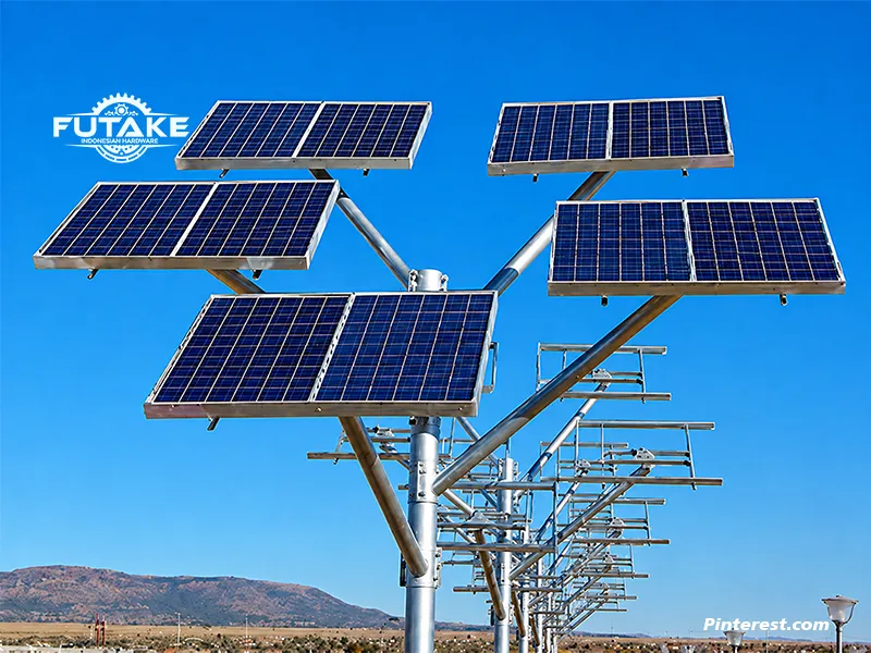 pju solar cell yang berkualitas dengan panel banyak