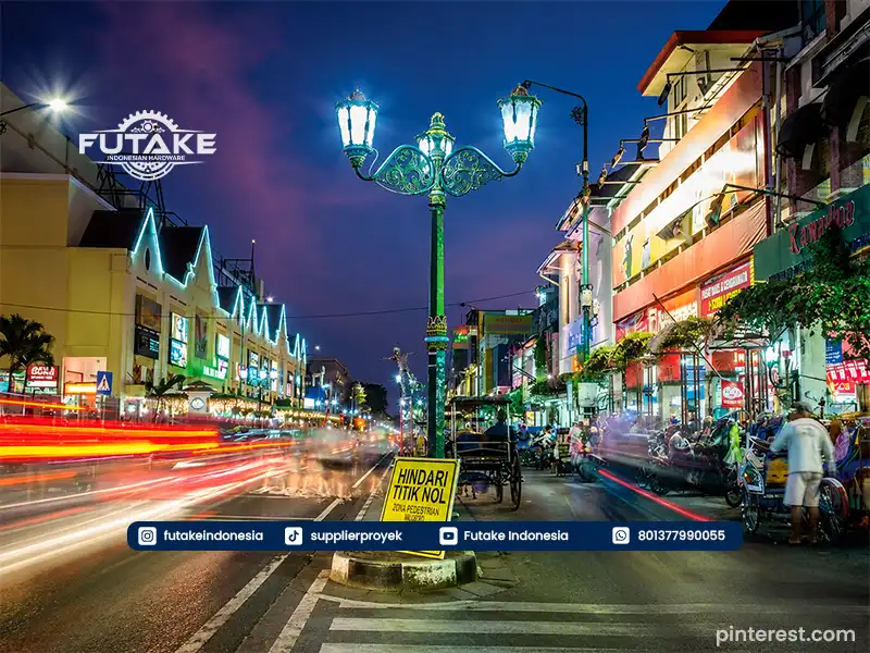 jual tiang lampu jalan murah berkualitas, tiang lampu di jogja